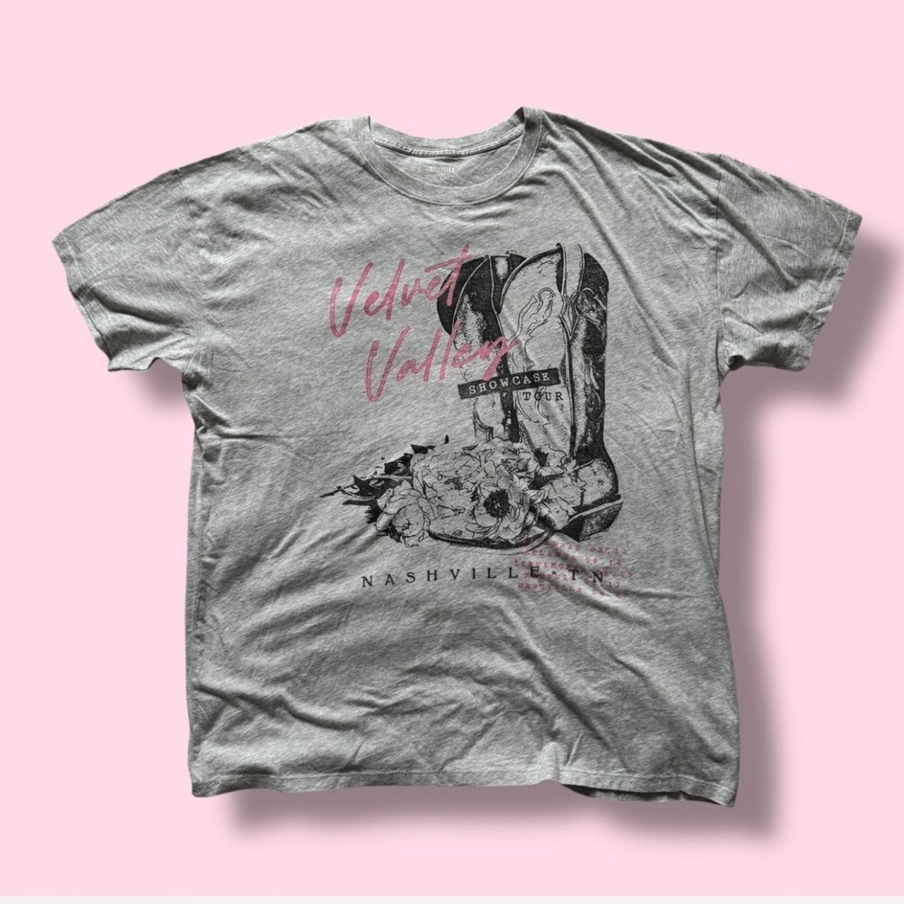 Hollister Nashville Oversized Graphic Tee